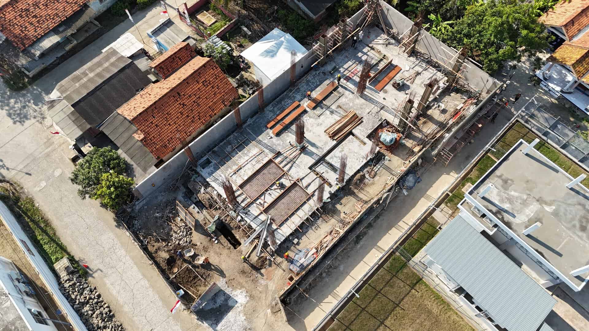 Pembangunan Ketrosden Triasmitra Data Center